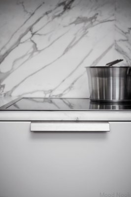Möbelkant möbelhandtag Bänk 160 Borstad aluminium