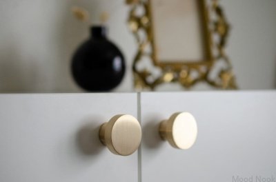 Ручка мебельная Dot 40 Brass Brushed Неокрашенная