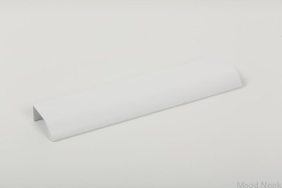 Мебельная ручка Ona 128 edge Алюминий белый