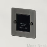 Euro Plate 1G z modułem USB
