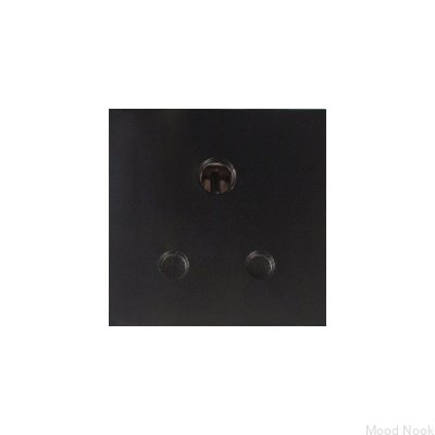 5 Amp UK Modul Englisch Euro Plate Plug Schwarz