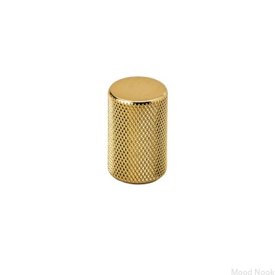 Möbelknopp Graf Gold Brushed Dark
