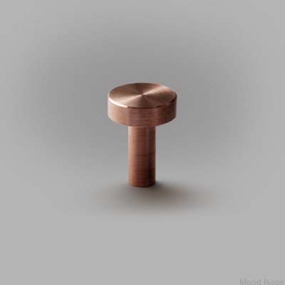 Ручка мебельная Nena S Copper Brushed Неокрашенная