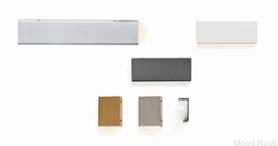 Мебельная кромка мебельная ручка Way 32 Aluminium white