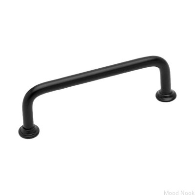Avlångt möbelhandtag 1353 96 Care Metal svart