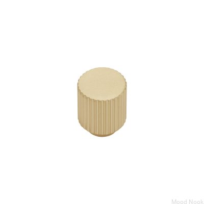 Helix Stripe Möbelknopp Borstat guld