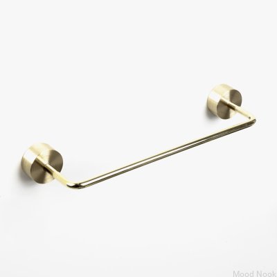 Ручка мебельная удлиненная Luciola 128 Brass Неокрашенная