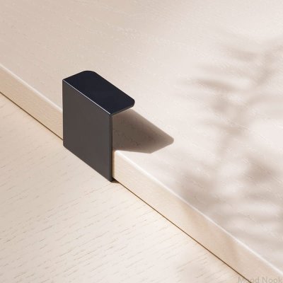 Hide 40 edge möbelhandtag, metall, svart