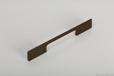 Peak 192 avlångt möbelhandtag, aluminium, metallic brun