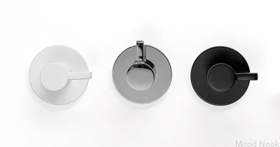 Настенная вешалка Fin Matt Black Eco