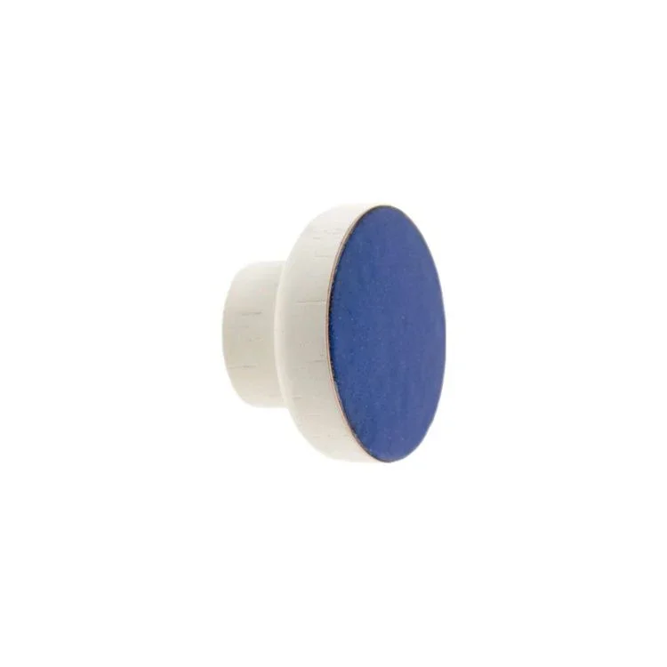 Galki do mebli SIMPLE WHITE - niebieski cieply - DOT Manufacture.webp
