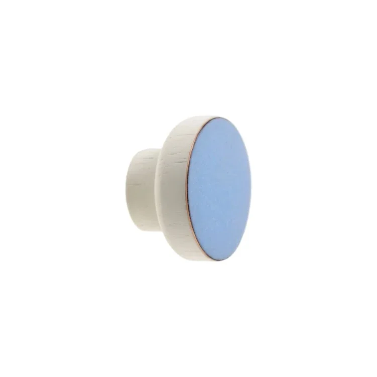 Galki do mebli SIMPLE WHITE - jasny niebieski - DOT Manufacture.webp