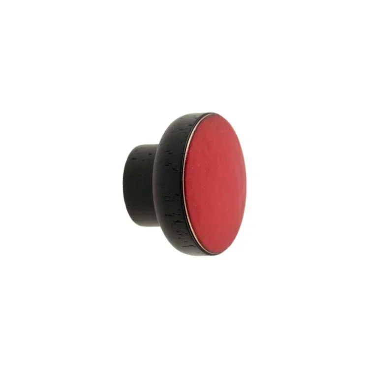 Galki do mebli SIMPLE BLACK - czerwony - DOT Manufacture.webp