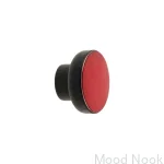 Galki do mebli SIMPLE BLACK - czerwony - DOT Manufacture.webp