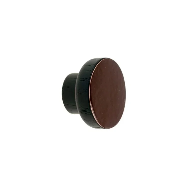 Galki do mebli SIMPLE BLACK - ciemny brazowy - DOT Manufacture.webp