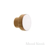 Galki do mebli SIMPLE emaliowane 3 cm -  bialy (1).webp