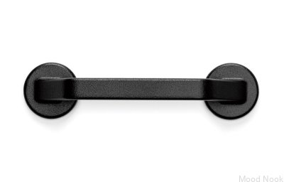 Uchwyt meblowy podłużny Oto 128 Metalowy Czarny