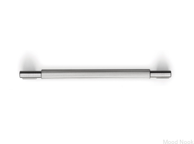 Arpa 192 avlångt möbelhandtag, Aluminium, Silver, Borstad