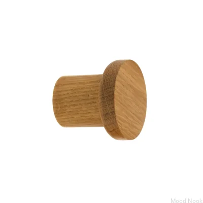 Basic Wooden Oak Wall Hanger - Färglös halvmatt olja