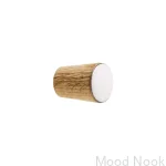 Galki do mebli SIMPLE CONE emaliowane  2 cm -  bialy (2).webp