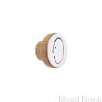 Gałki do mebli ALFABET - przykładowa gałka biała olej naturalny v2.webp