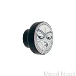 Galka do mebli FACES  BLACK - DOT Manufacture.webp