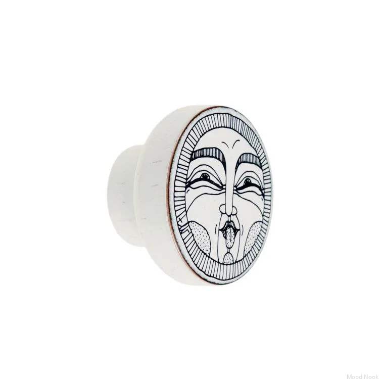Galka do mebli FACES WHITE- DOT Manufacture.webp