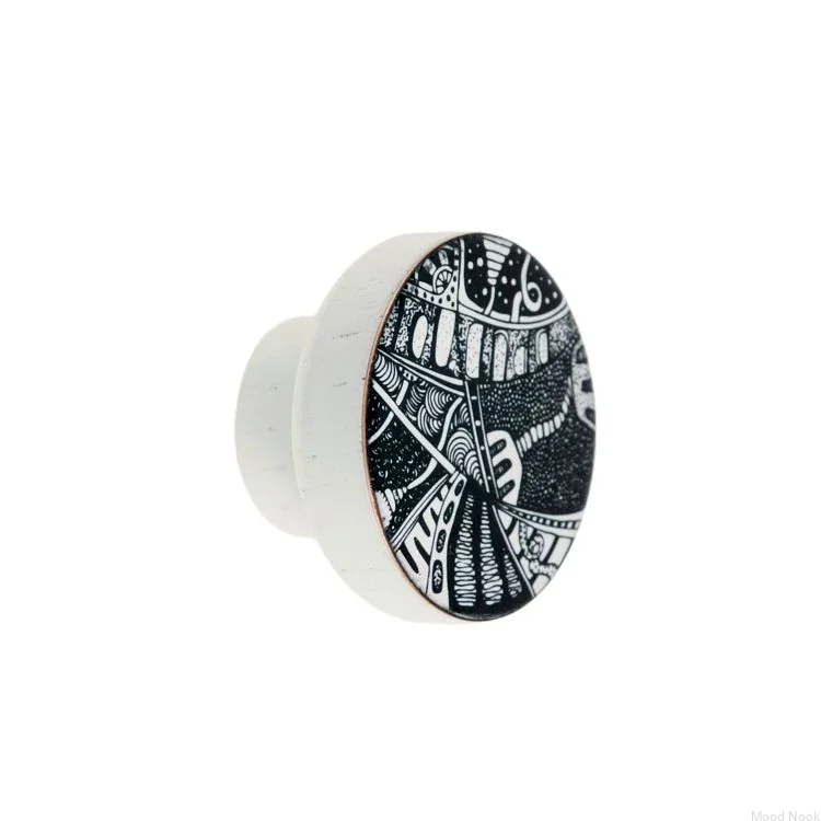 Galka do mebli KOSMOSY WHITE- DOT Manufacture.webp
