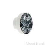 Galka do mebli KOSMOSY WHITE- DOT Manufacture.webp