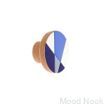 MODERNA blue - gałki do mebli DOT Manufacture 5_5 cm  - pierwsze zdjęcie.webp