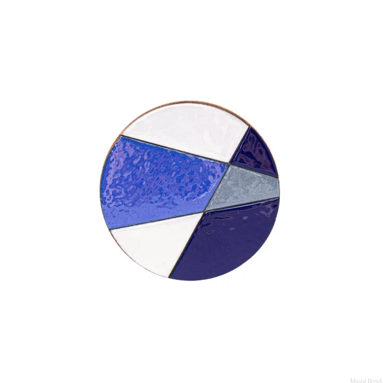 MODERNA blue - gałki do mebli DOT Manufacture 5_5 cm front.webp