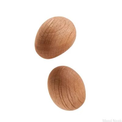Möbelknopp, Sten, Trä, Olja, Färglös Halvmatt