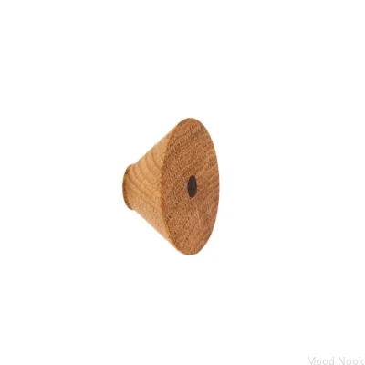 Möbelknopp Dot Inlay Och Trä Ek