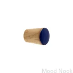 Galki do mebli SIMPLE CONE emaliowane 2 cm -   ultramaryna.webp