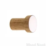 wieszaki SIMPLE emaliowane 3 cm - olej bezbarwny - bialy.webp