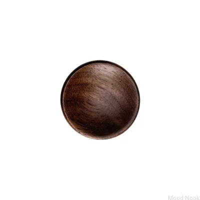 Gałka meblowa Disc 50 Drewniana Orzech Włoski