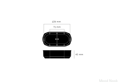 Rund plastburk 2G europeisk standard