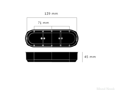 Rund plastburk 3G europeisk standard