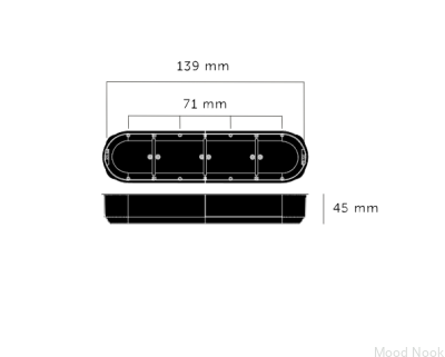 Rund plastburk 4G europeisk standard