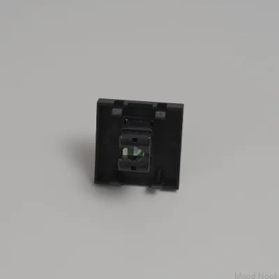 RJ11 Cat 3 Telefonjackmodul 45mm Svart Europeisk Standard