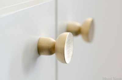 Kokeshi 3032 Мебельная ручка Матовая латунь Неокрашенная