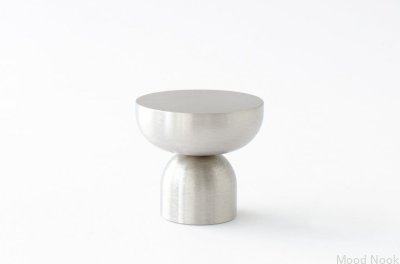 Kokeshi 3032 möbelknopp i borstat stål