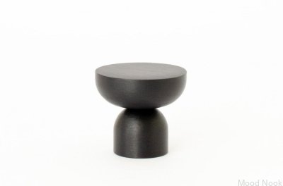 Kokeshi 3032 aluminium svart möbelknopp