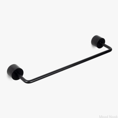 Avlångt möbelhandtag Meluzyna 168 Metal Black