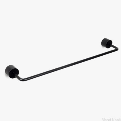 Avlångt möbelhandtag Meluzyna 235 Metal Black