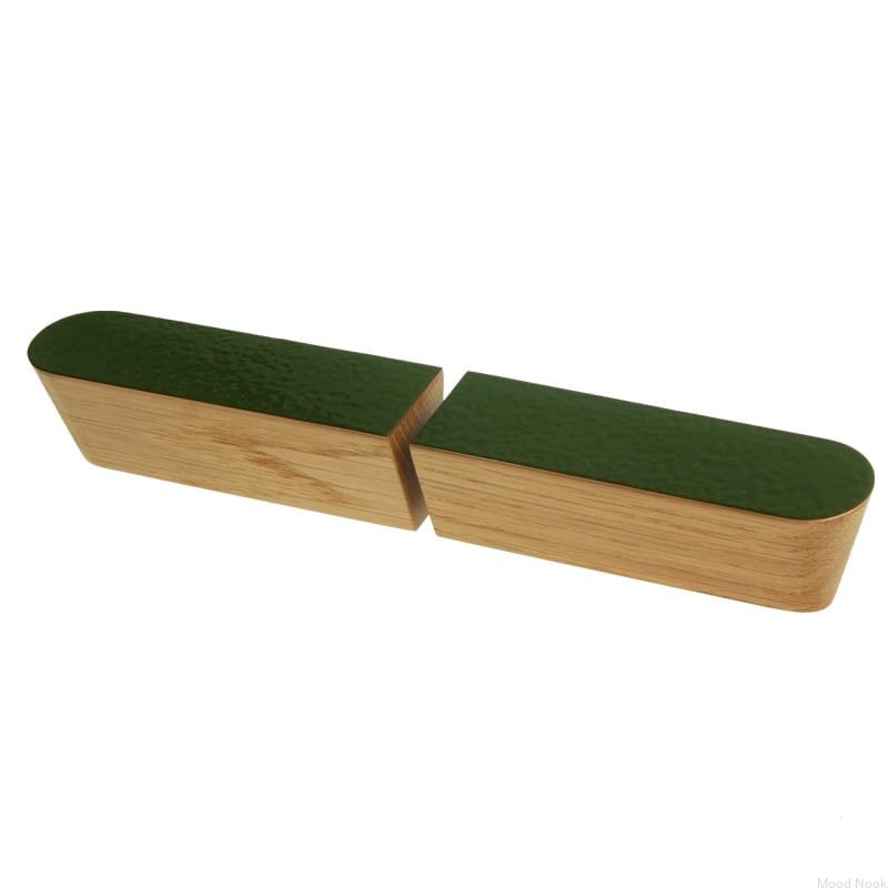 TWINS Green - zielone uchwyty domebli DOT Manufacture (1).jpg