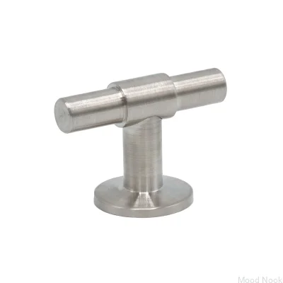 Möbelknopp T-Bar Uniform Brushed Steel