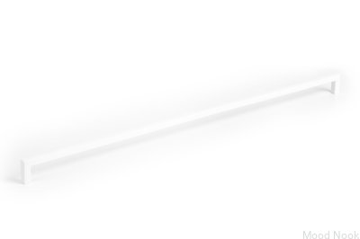 Avlångt möbelhandtag U 0056 492 Metall Vit Mat