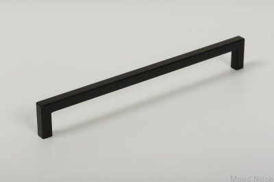 Uchwyt meblowy podłużny U 0056 192  Metalowy czarny