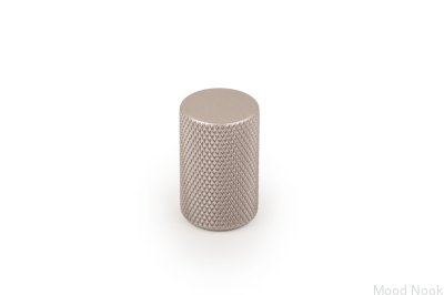 Furniture Knob Graf Silver Brushed
